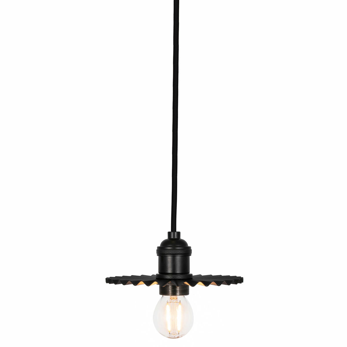 Omega pendel 15 cm, svart