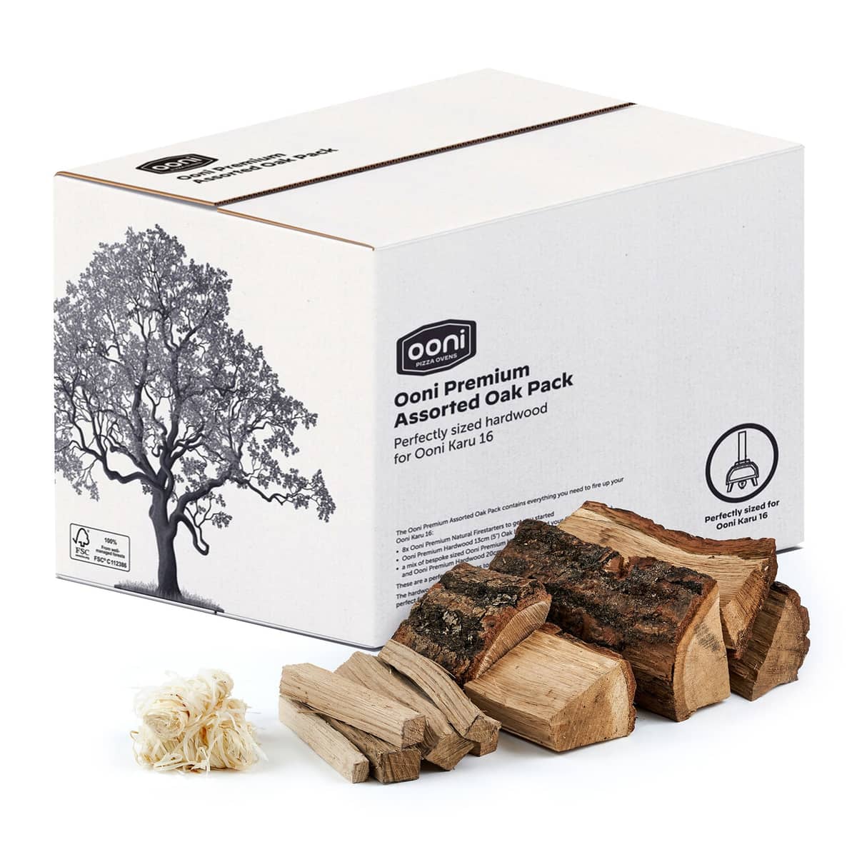 Premium polttopuut tammea