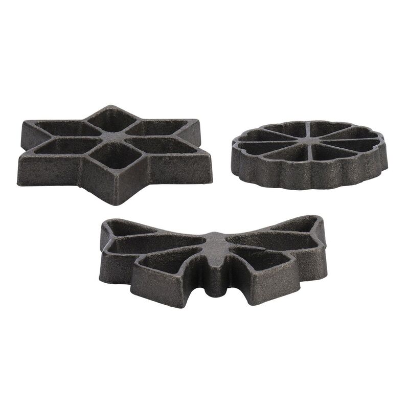 Rosettejern med 3 motiver