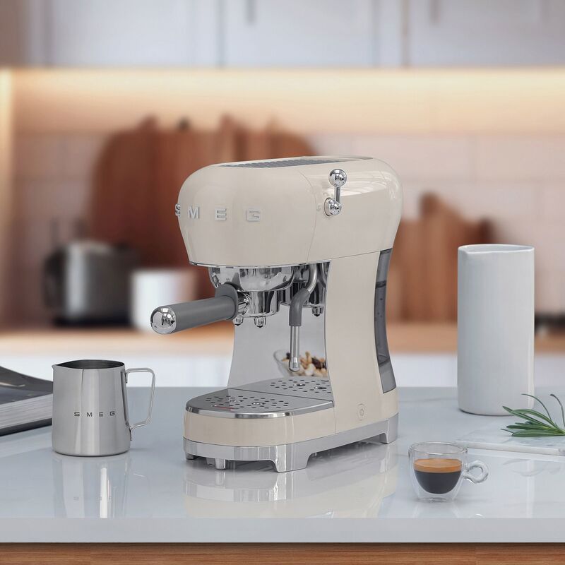 ECF02 Espressomaskin, creme