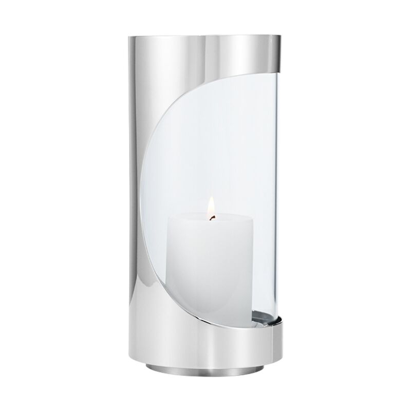 Chrome Contours Lysholder 22 cm