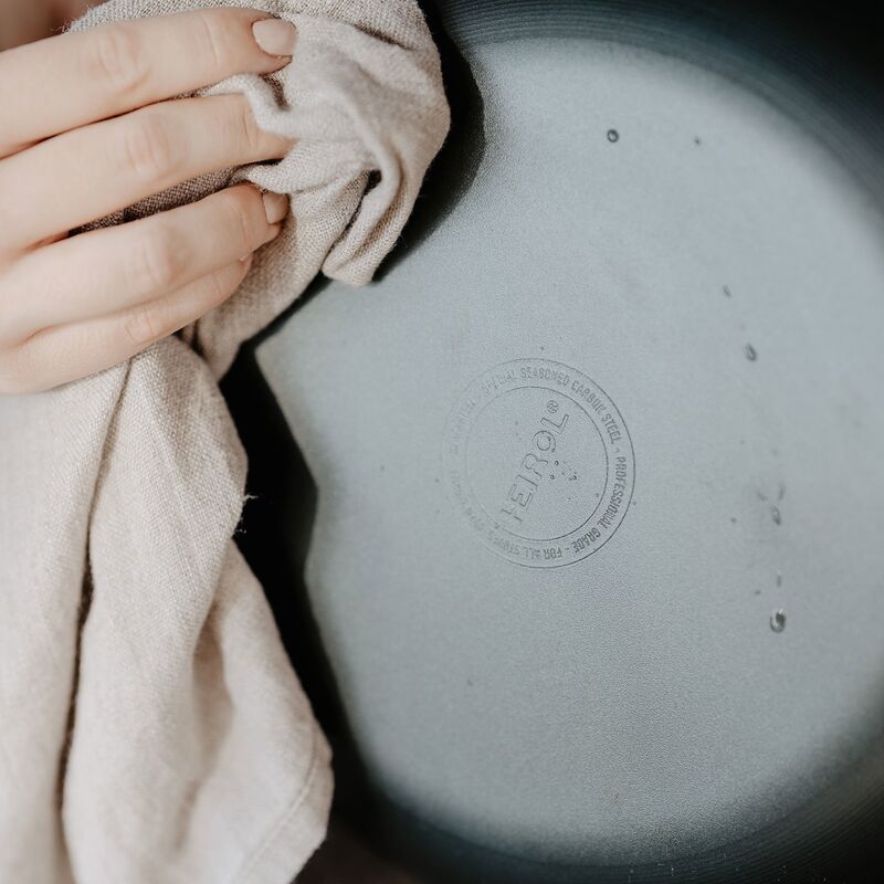 Blacksteel kolstålspanna 20 cm