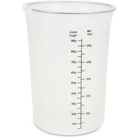 Målebæger Silikone 1 L