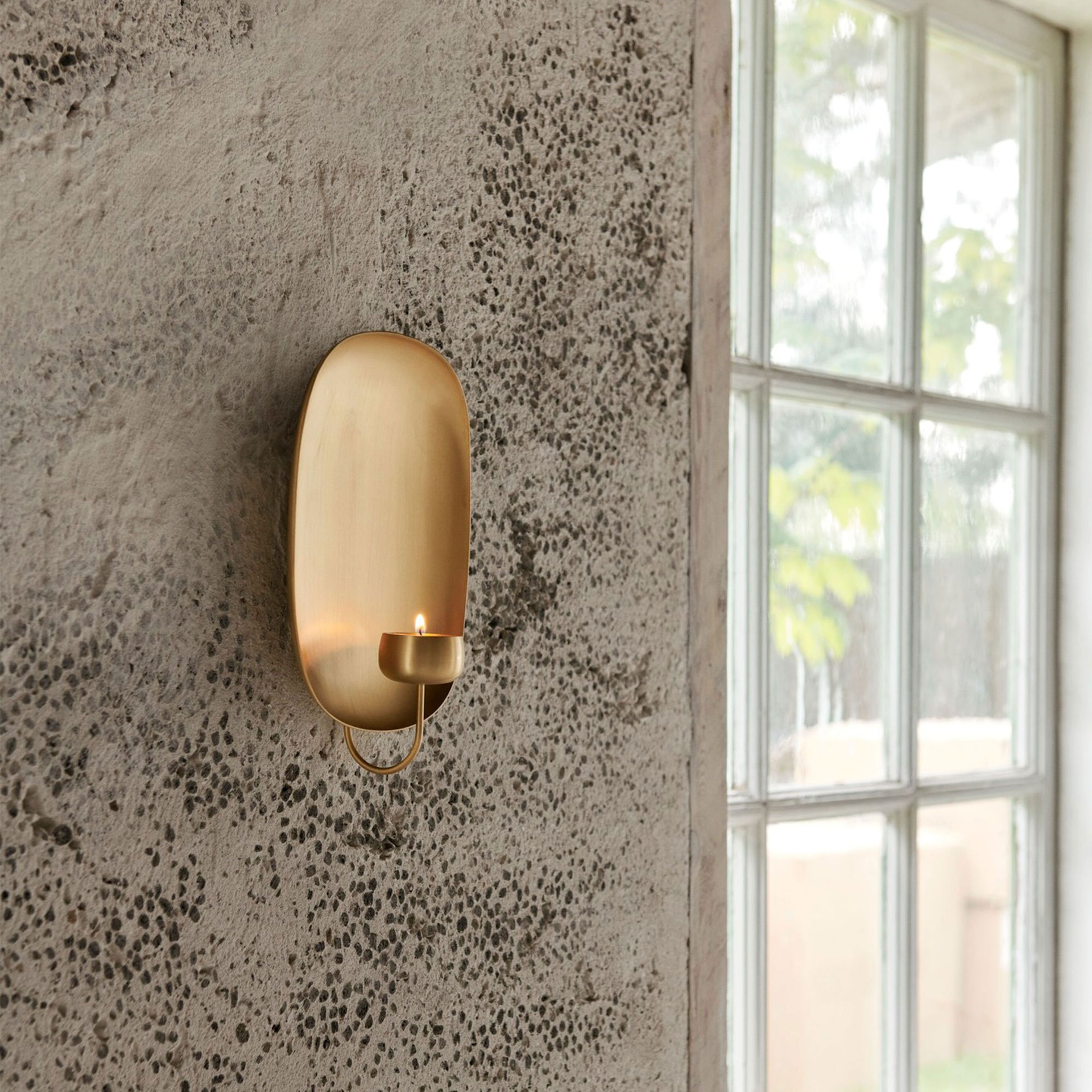 &Tradition Votive AV20 väggljusstake, brass