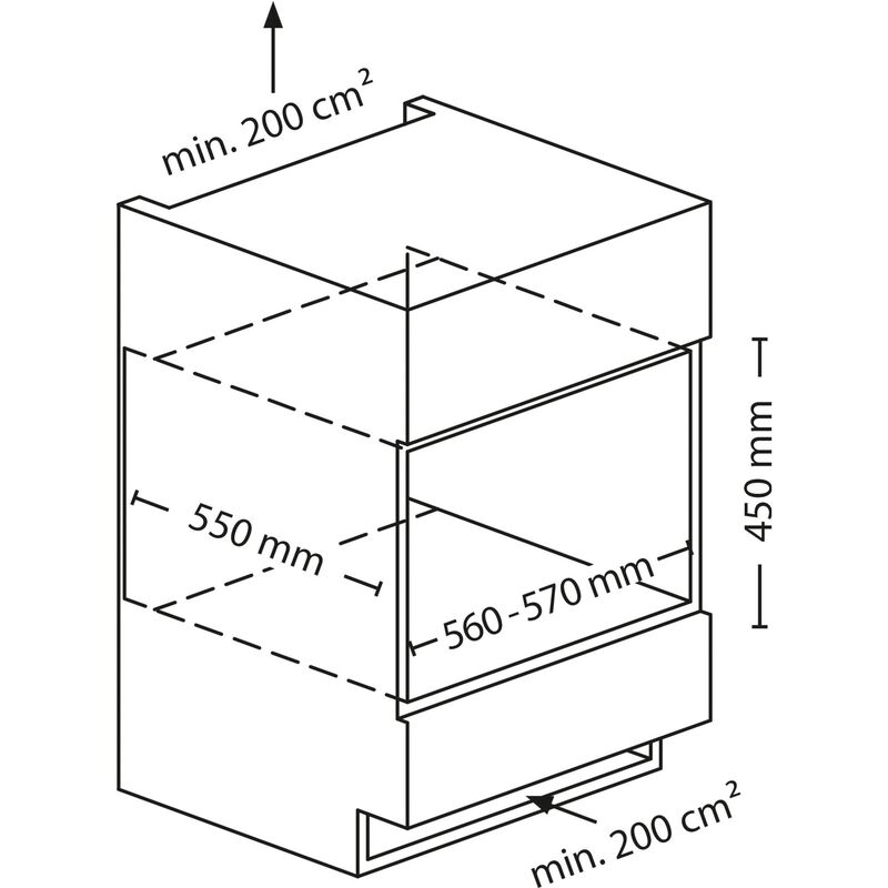 WineSafe 18 inbyggt vinkylskåp