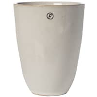 Mugg utan öra 11,5 cm, naturvit