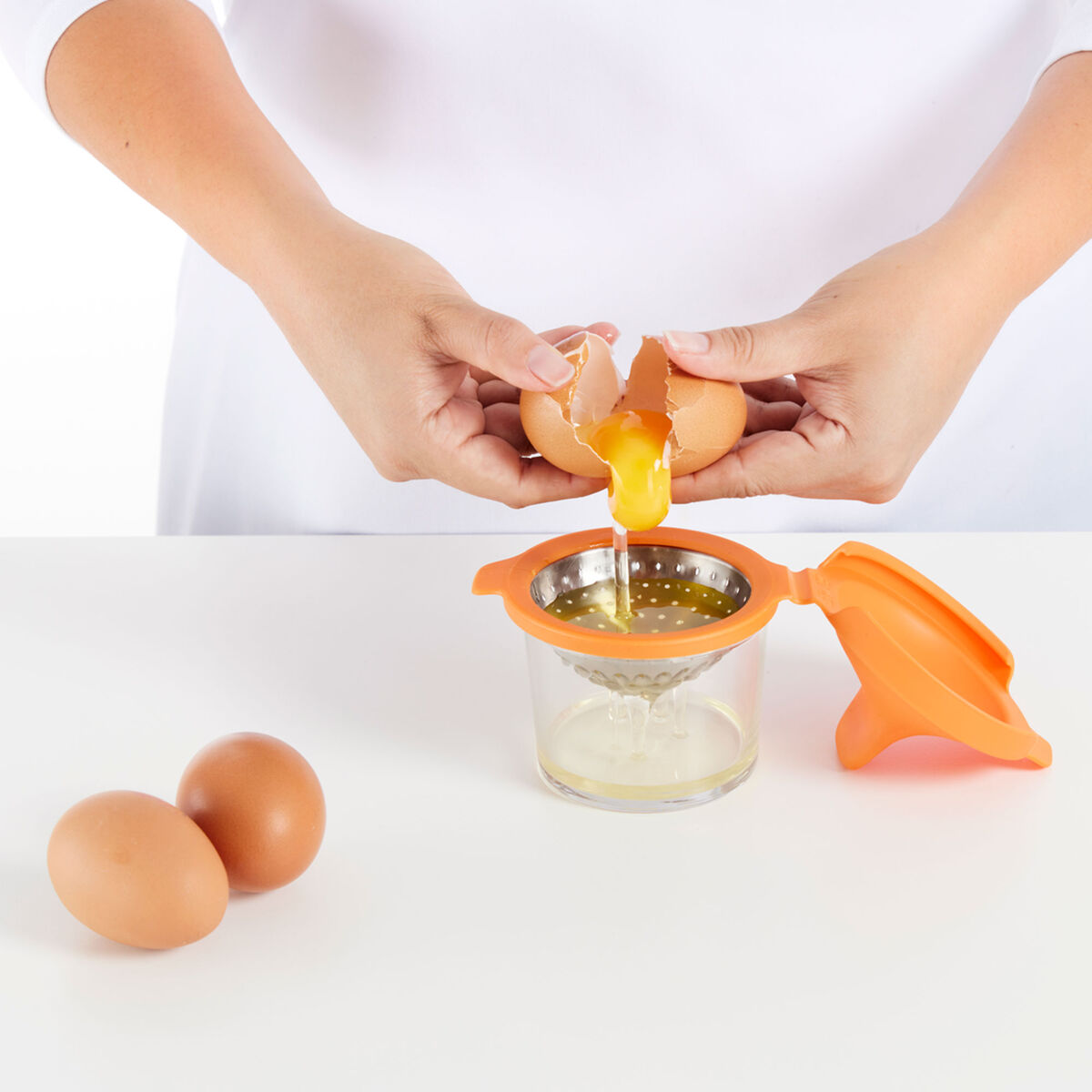 Äggpocherare, orange