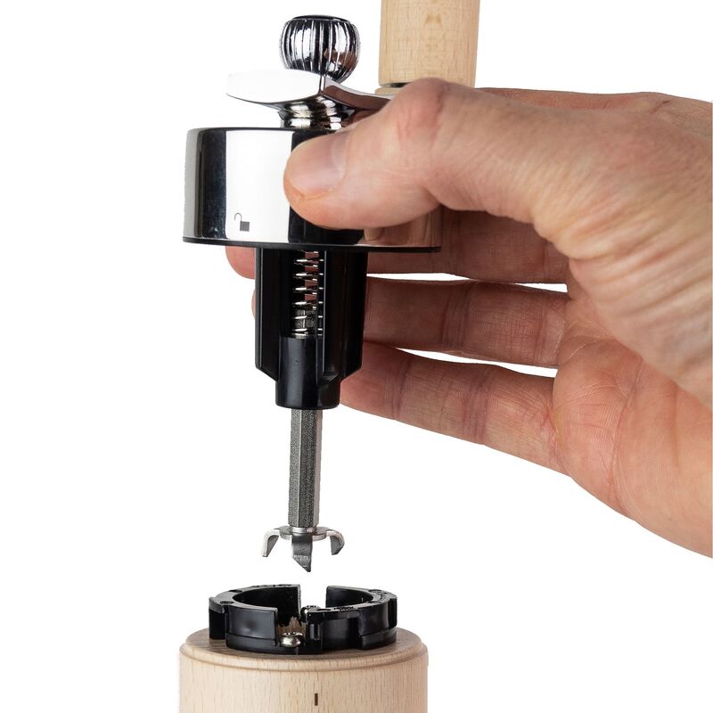 Isen Muskatkvern Natural 15 cm