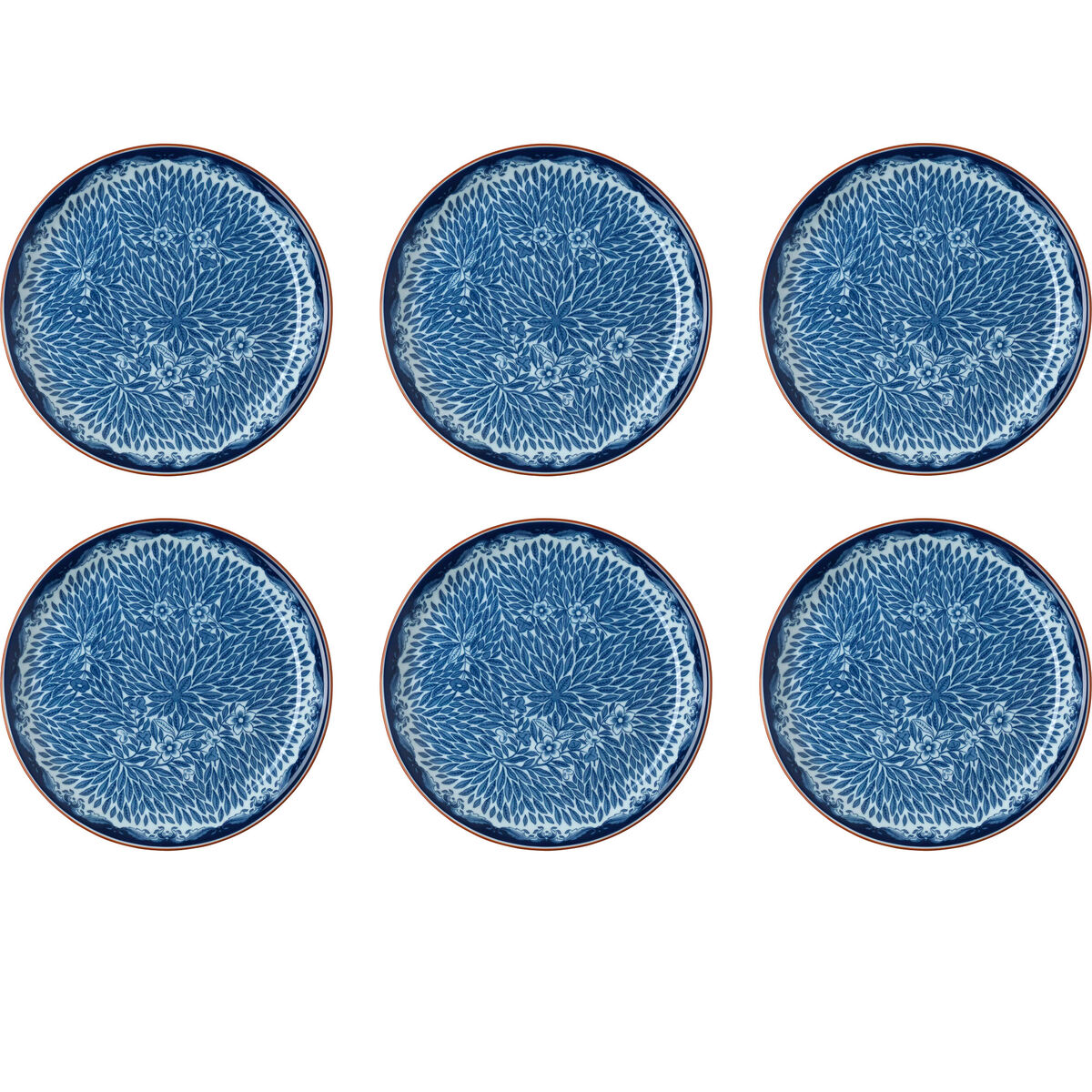 Rörstrand Ostindia Floris Tallerken 20 cm 6-pak