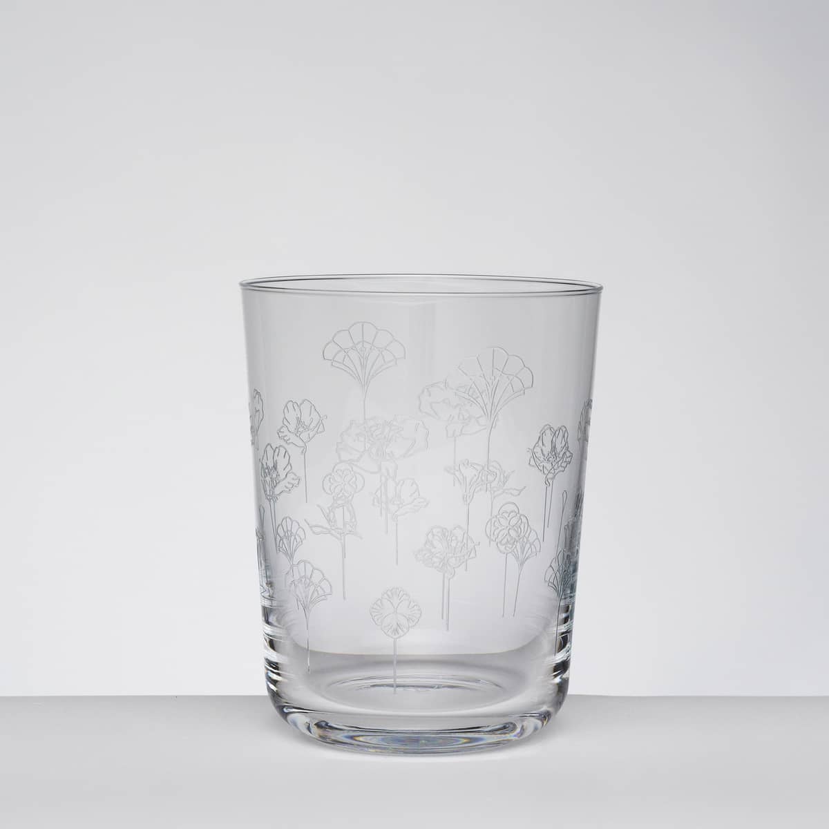Flower vannglass, 2 stk