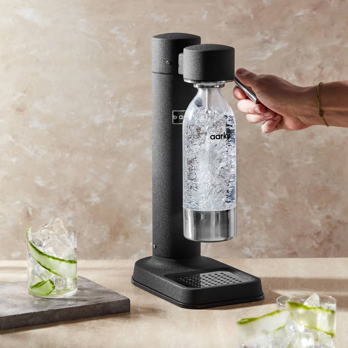 Drink Mixer Spruce Tonic + Carbonator 3, musta