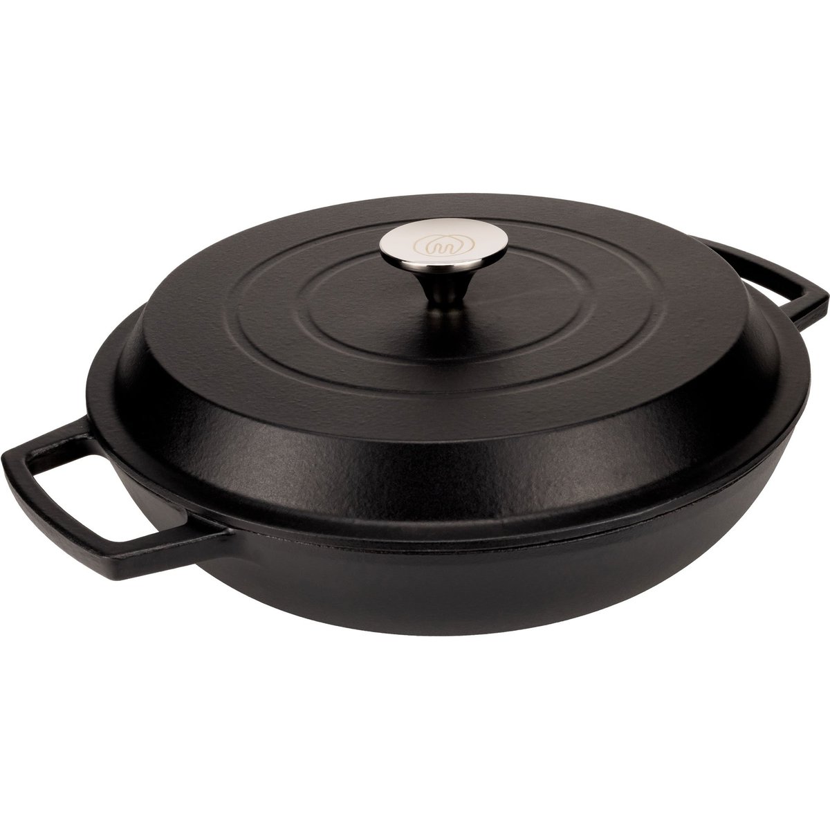 Sauté-pannu valurautaa, 28 cm