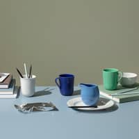 Lyngby Porcelæn Rhombe C. Maitokannu Sininen 39 cm