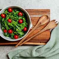 Salaattiottimet 35 cm, akaasia