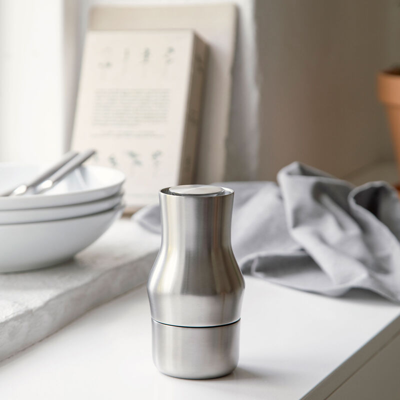 Gense Dorotea Krydderkvern 14 cm, matt stål