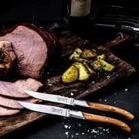 Laguiole Grillknive 6-pak, oliventræ