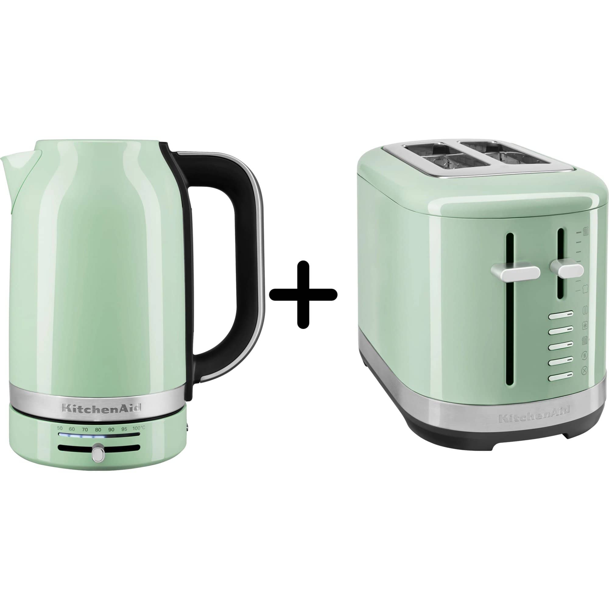 5KMT2109 Brødrister + 5KEK1701 Elkedel, pistacie
