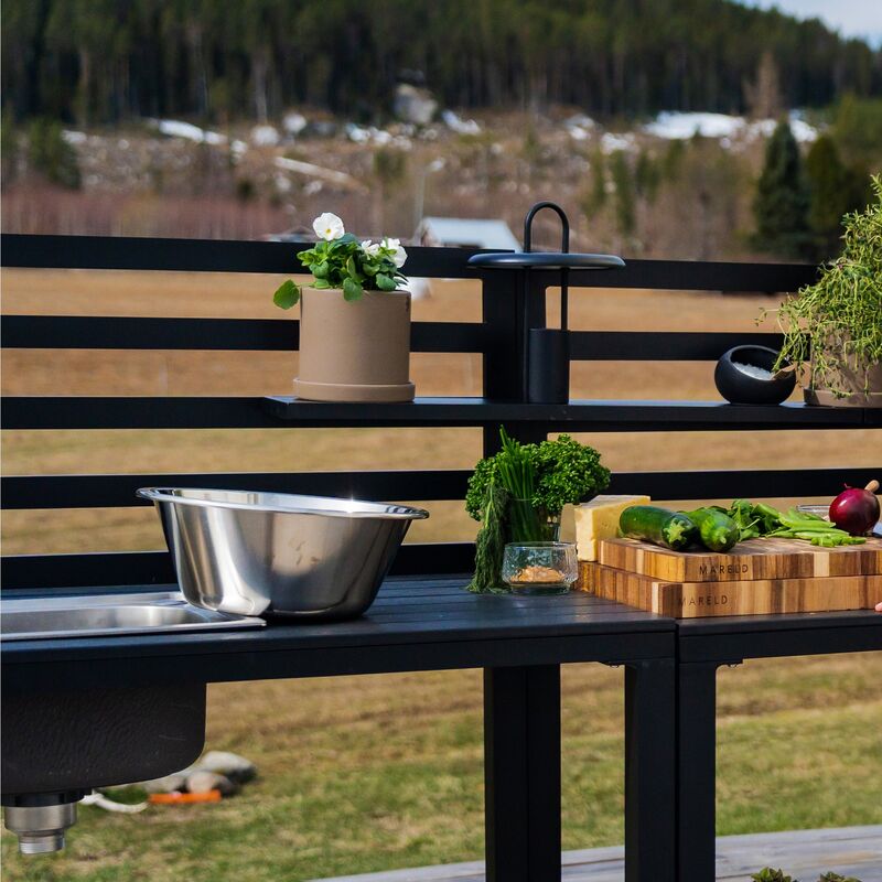 Utekjøkken modul 90 x 60 cm, 2 stk