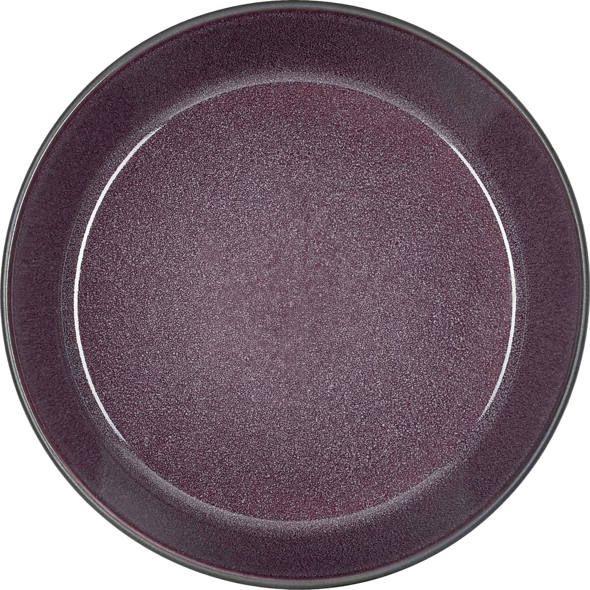 Soppskål 18 cm svart/lila