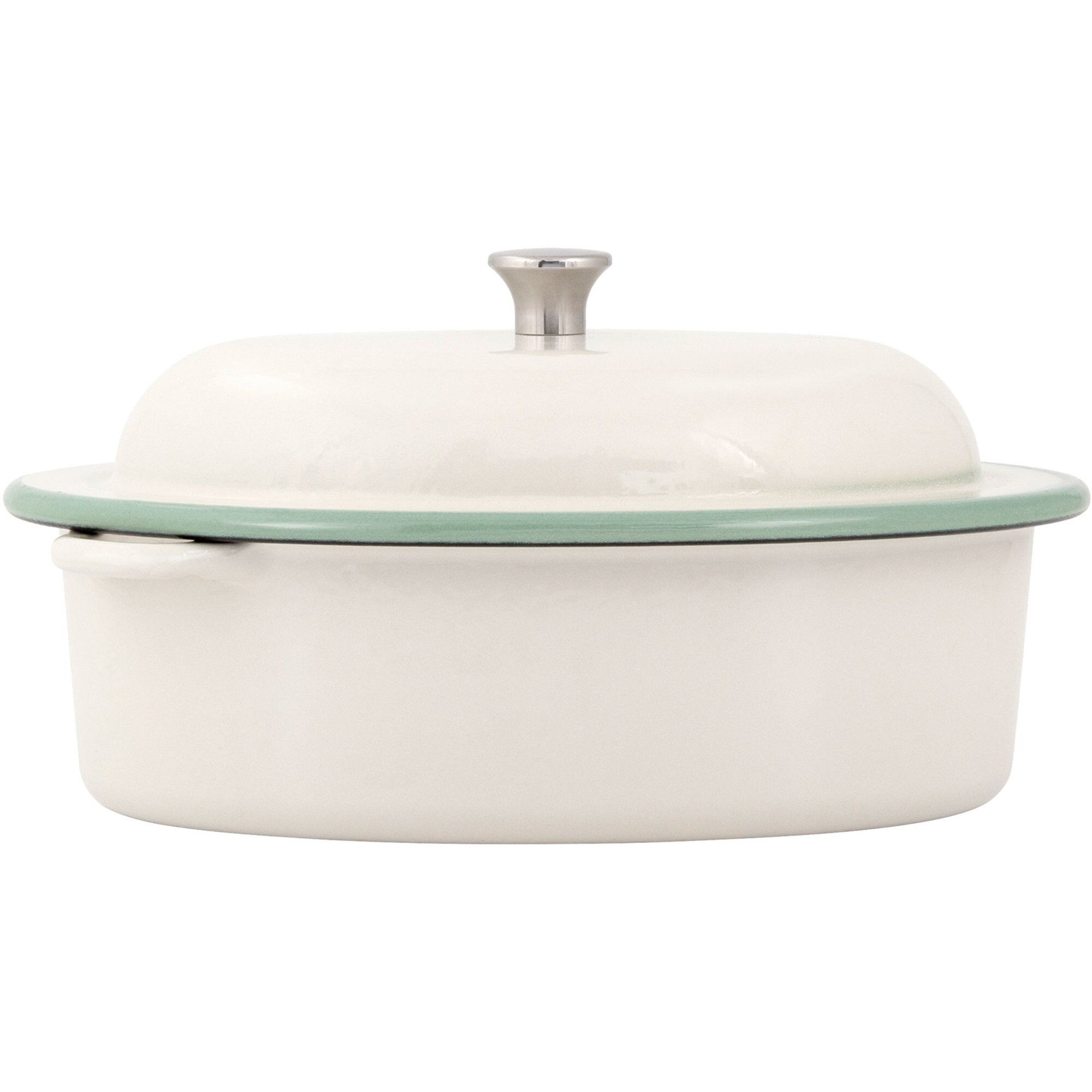 Emaljerad gjutjärnsgryta 4 liter, creme