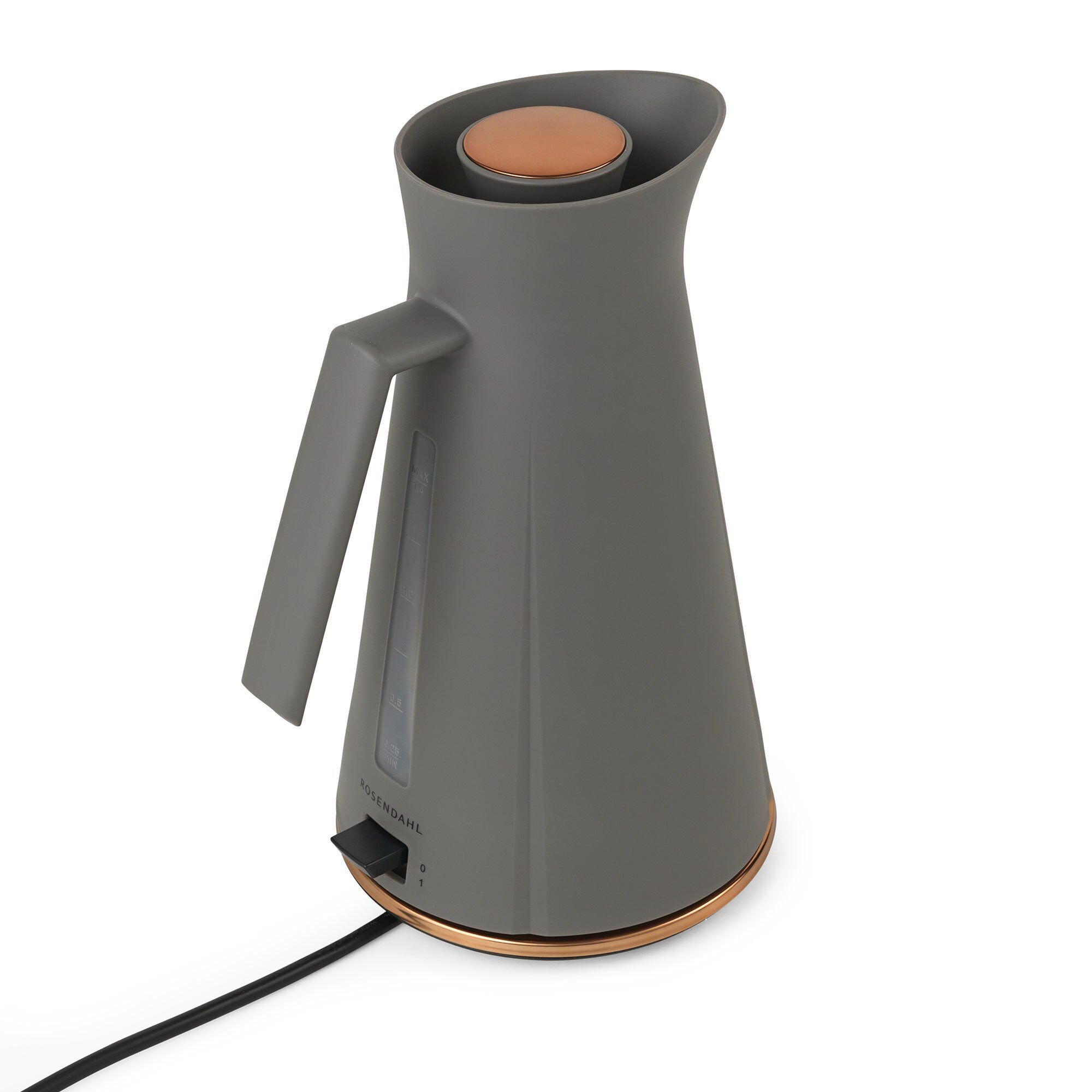 Alternativ bild 1 för Rosendahl Grand Cru vattenkokare 1,4 liter, ash/patinerat stål