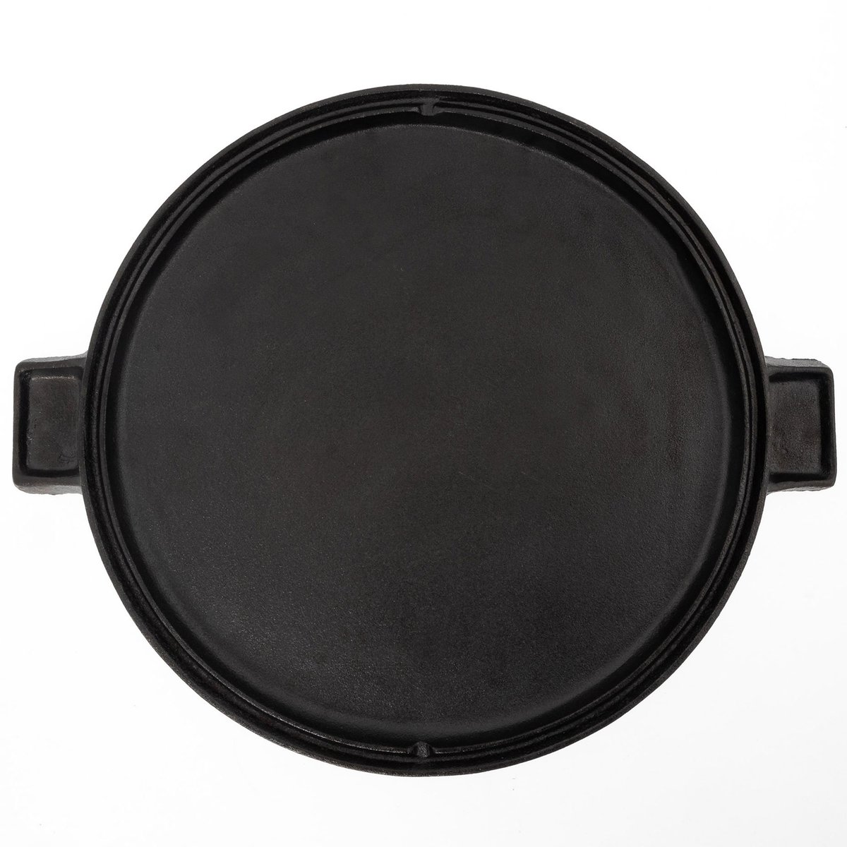 Støbejerns Grill og Stegeplade Rund 36 cm.