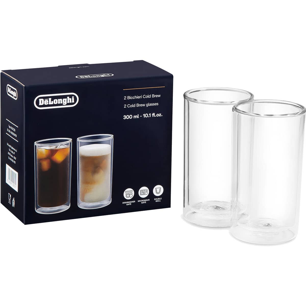Kaksikerroksinen termoslasi 300 ml 2-pakkaus