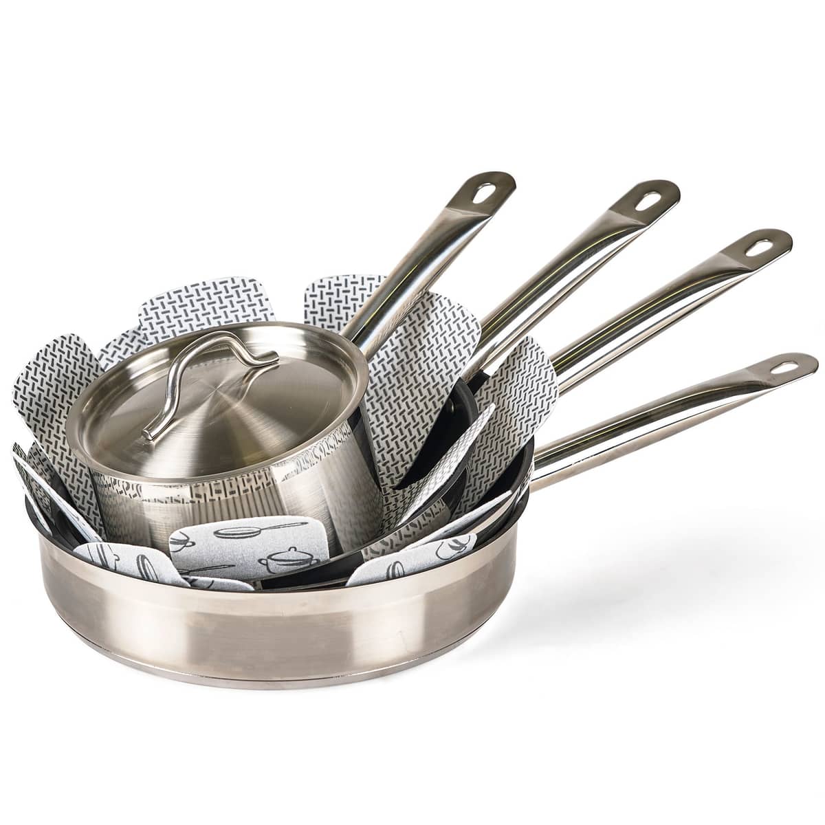 Stekpanneskydd 38 cm 3-pack