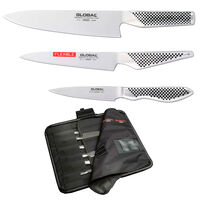 Knivsæt 3 dele + knivtaske til 11 knive