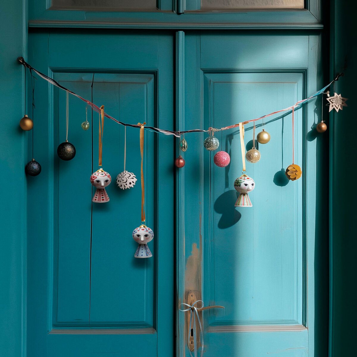 Bjørn Wiinblad Eva 2025 Julekugle 7,5 cm, blå