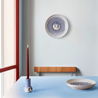 Bjørn Wiinblad Olga Lysestage 14 cm, lysblå