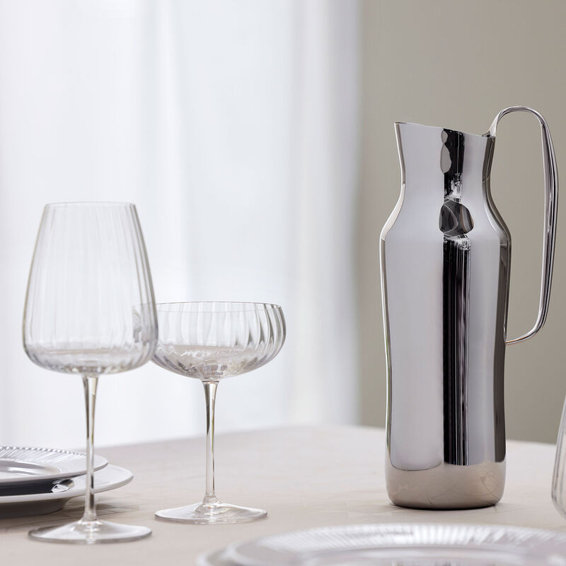 Luigi Bormioli Optica Bordeaux rødvinsglass 4-pakning