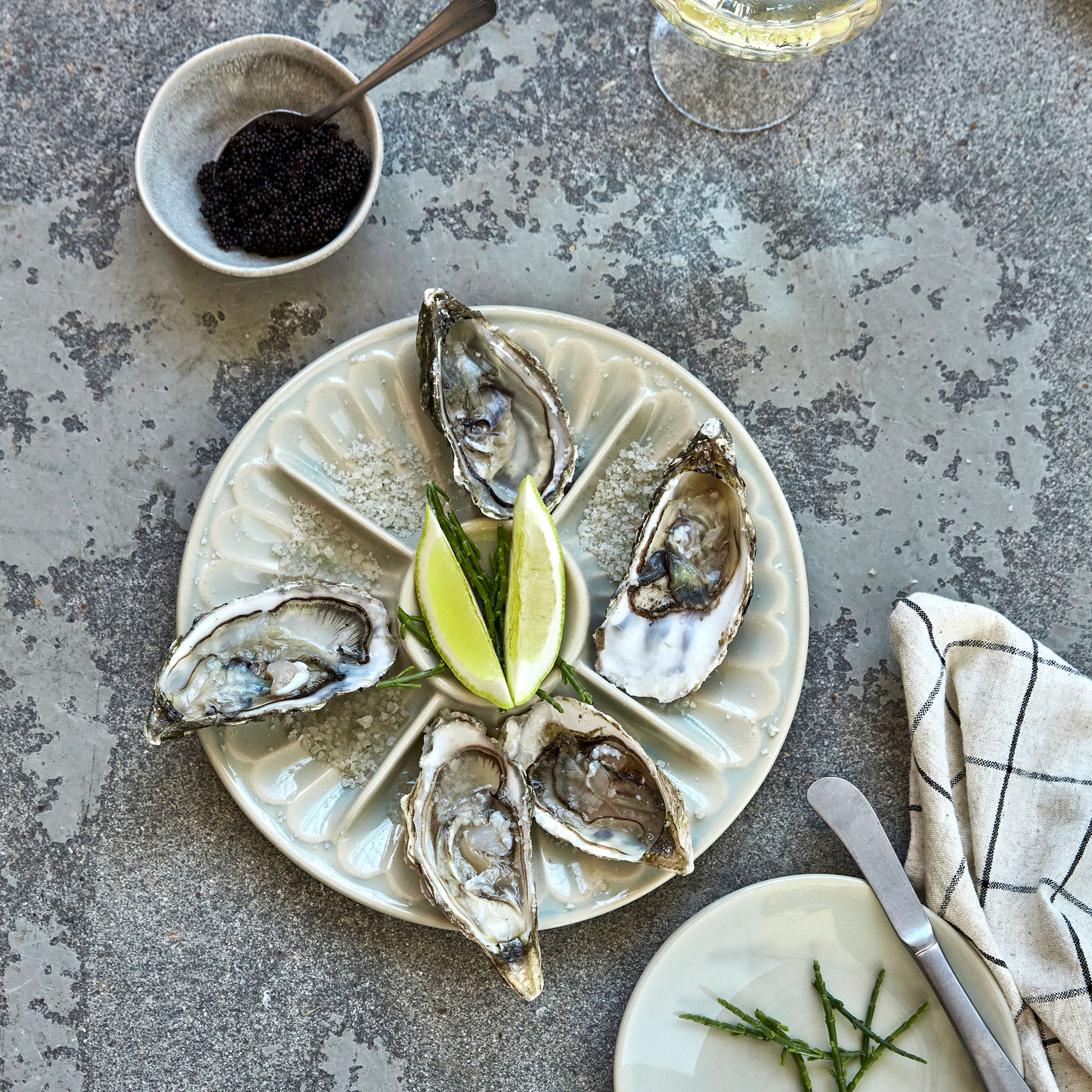 Diva tarjoilulautanen 25 cm, vaaleansininen