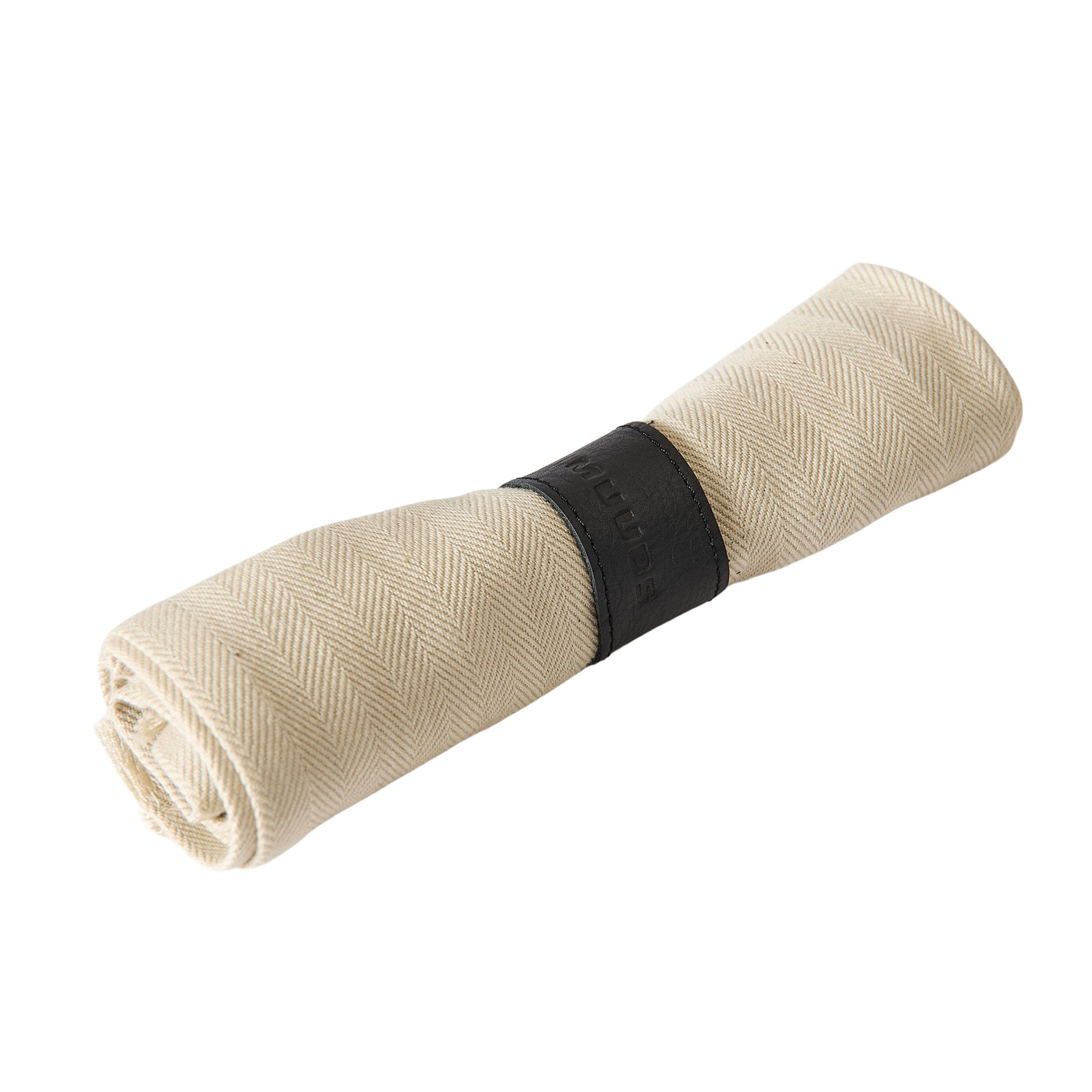 Camou servettringar 4-pack, svart