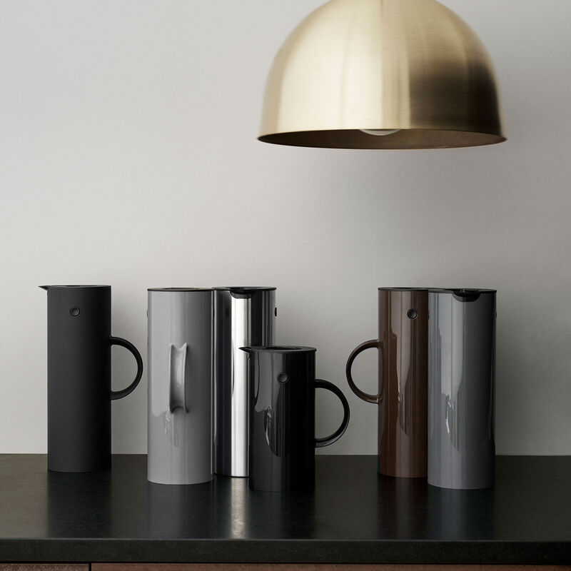 EM77 Termokande 1 liter, lysegrå