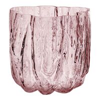 Crackle vase 12,1 cm, rosa