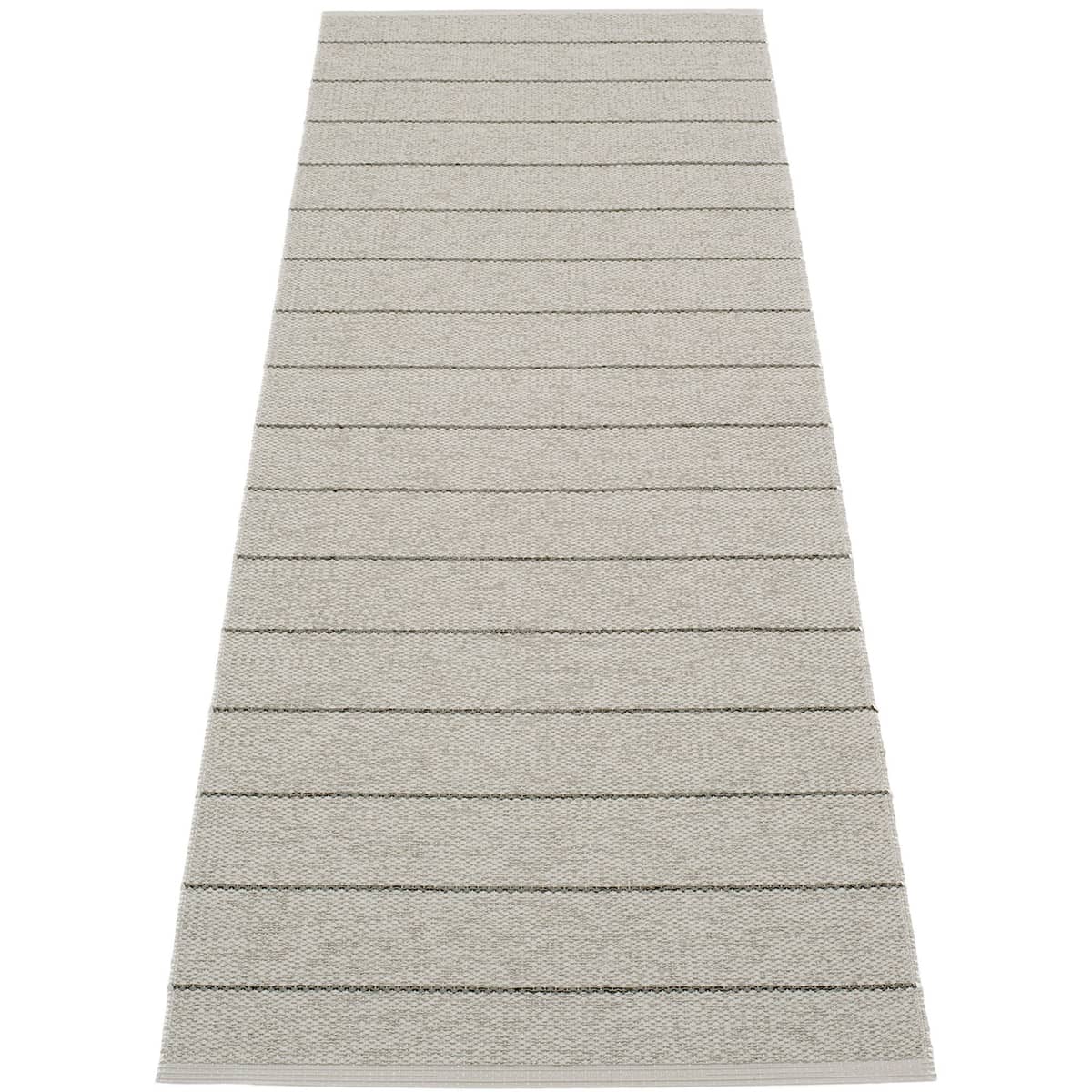 Gulvtæppe Carl, 70 x 270 cm., warm grey/fossil grey