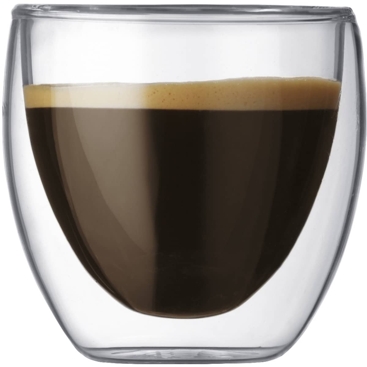 PAVINA kaksinkerroksinen espressolasi, 0,08 l - 2 kpl.