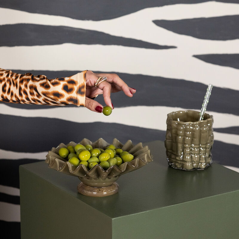 Laranne S kynttilälyhty 10 cm, vihreä