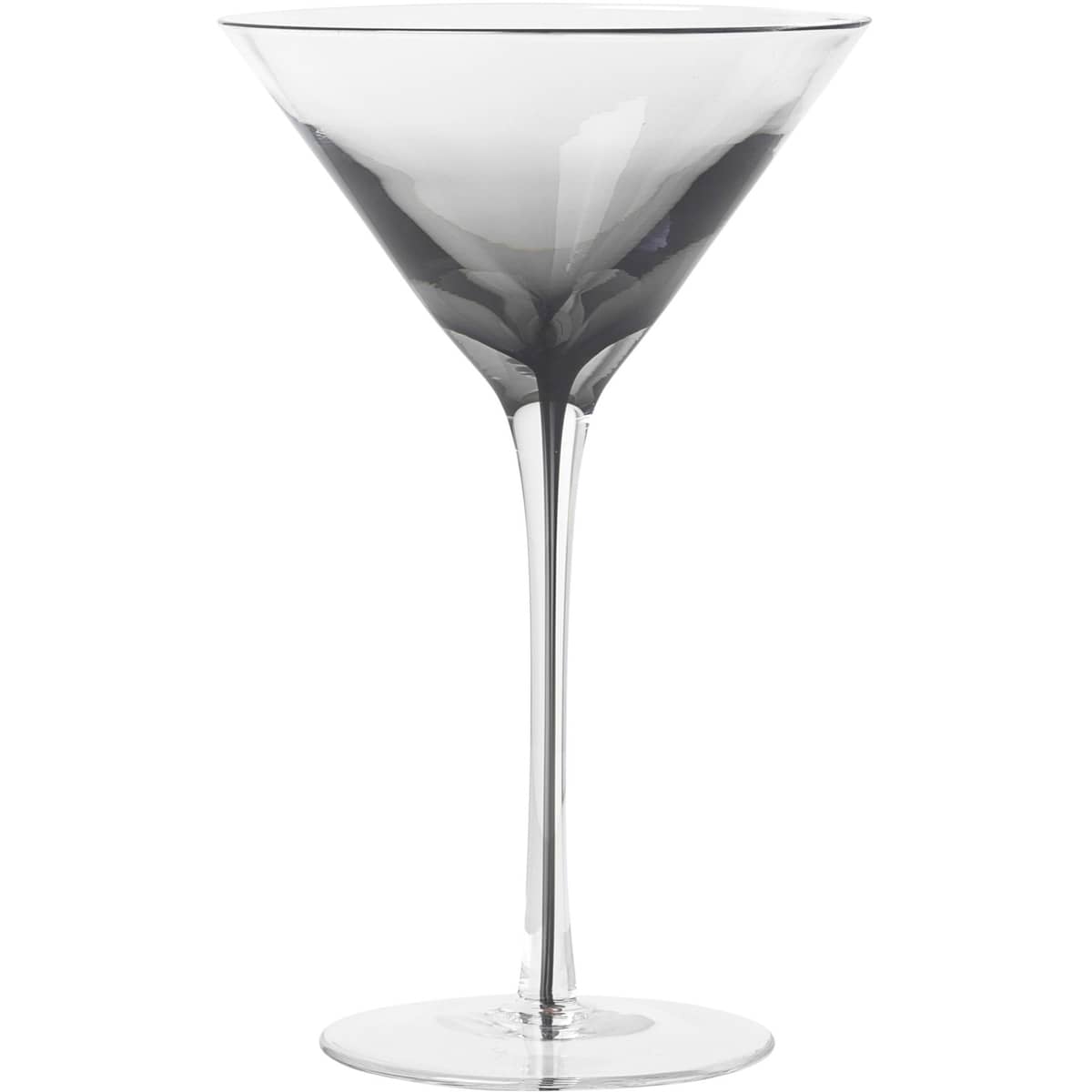 'Smoke' Munnblåst martiniglass