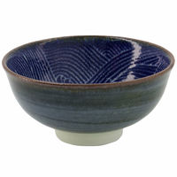 Seigaiha Blue kulho 12 cm