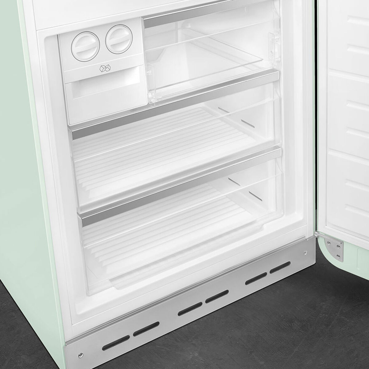 Smeg FAB38RPG6 högerhängd kyl/frys 70 cm, pastellgrön