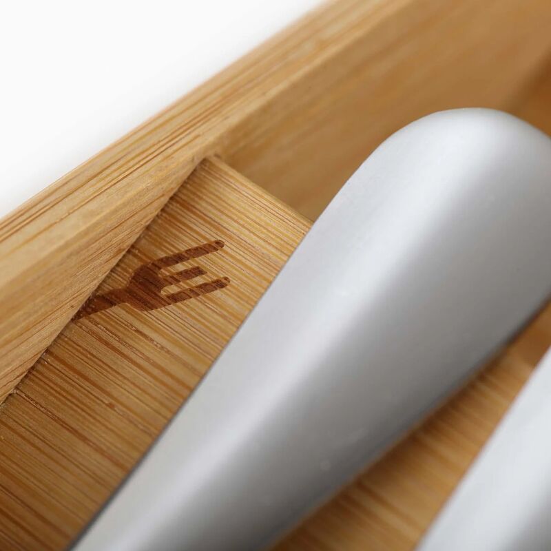 Nivåer besticklåda, bambu