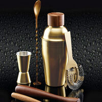 Cocktail- og drinksæt 6 dele