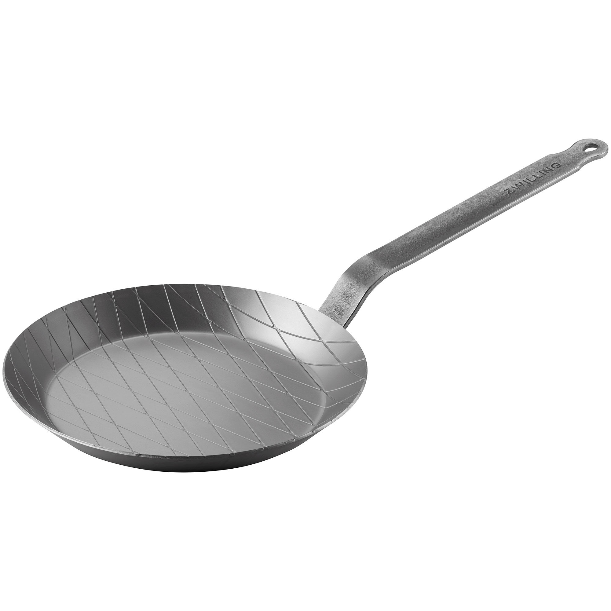 Forge stegepande/grillpande 28 cm, kulstofstål