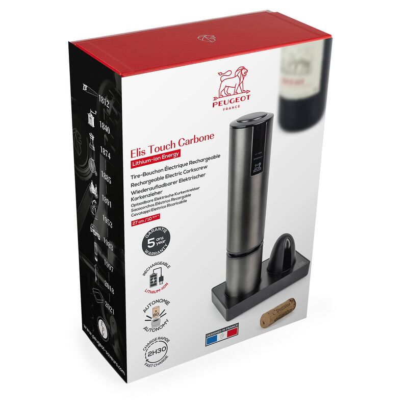 Elis Touch vinåpner, carbon