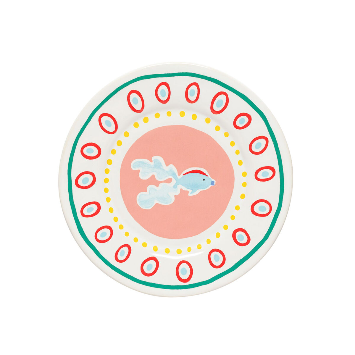 Costa Nova Summer Blizz tallerken 22 cm, guppy