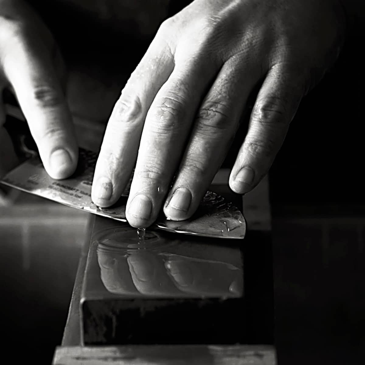 Traditional slibesten, 1000 grit