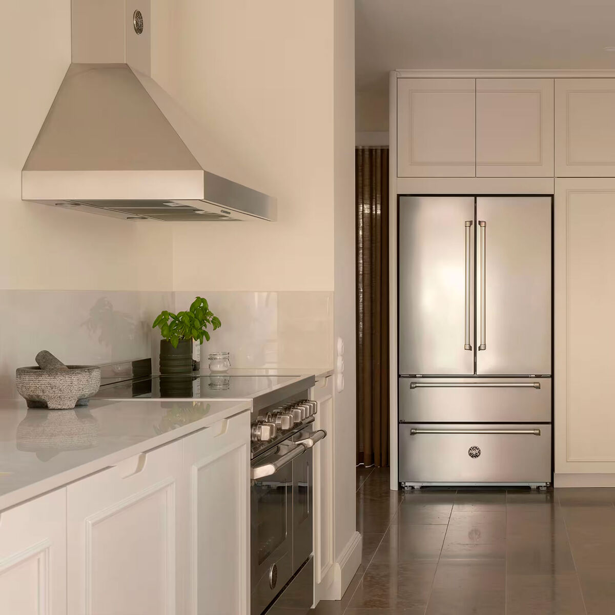 Master hvidevarepakke 90 cm, rustfrit stål