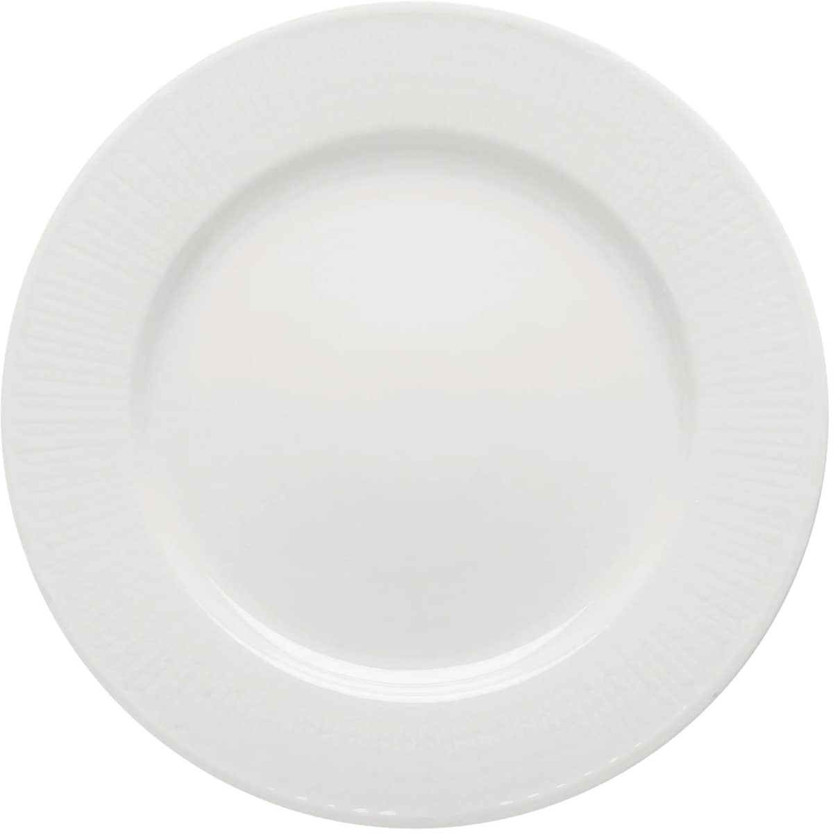 Swedish Grace Tallrik 27 cm Snö 4 st